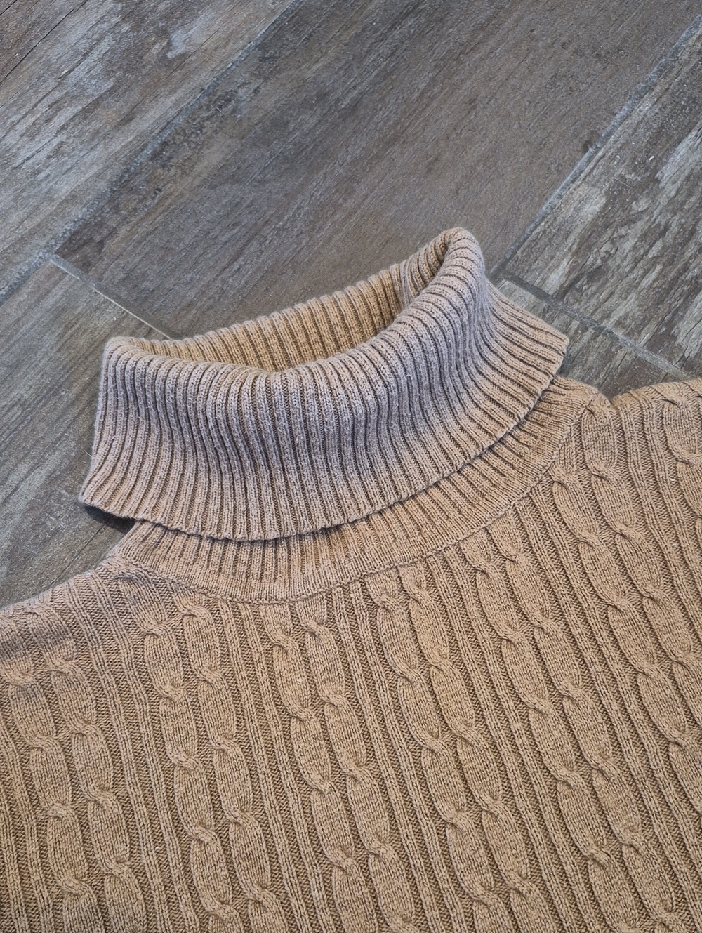 PXS/PS Vtg Embassy Row Petites Silk & Cashmere Long Sleeve Turtleneck Sweater - Picture 6 of 12